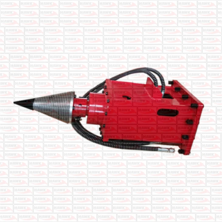 800mm Screw Hydraulic Cone Splitter For Excavator
