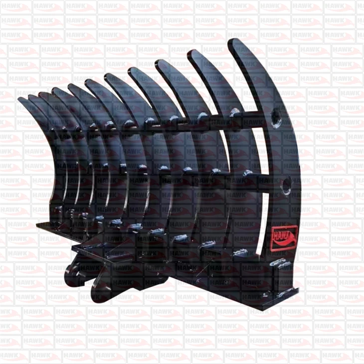 Mini Digger Attachment 10 Ton Excavator Rake