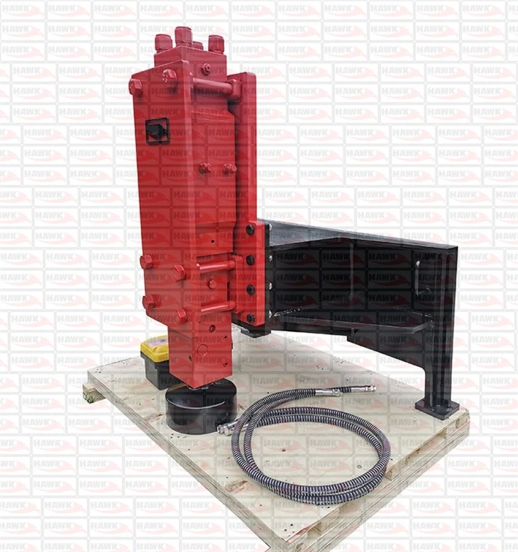 Skid Steer Attachment Hydraulic Fence Driver Hammer