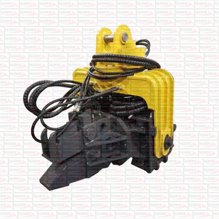 Vibratory Hydraulic Pile Hammer For Excavator