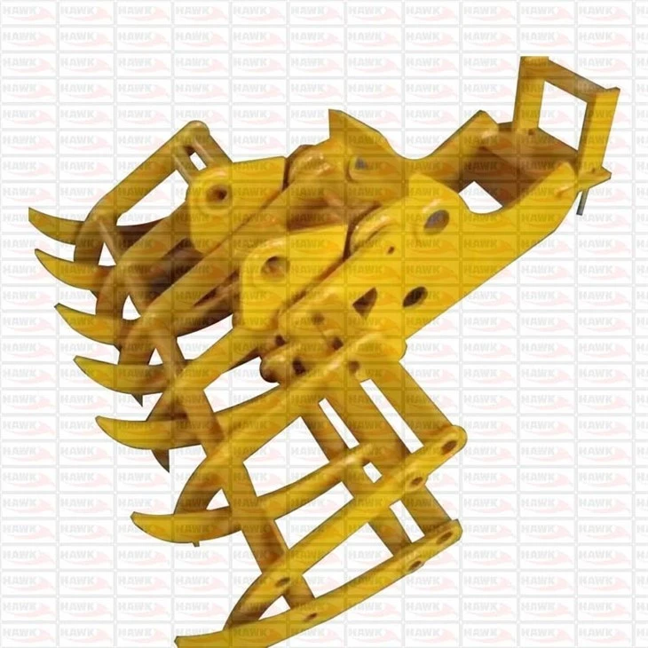 Engineering Excavator Mechanical Grapple Attachment
