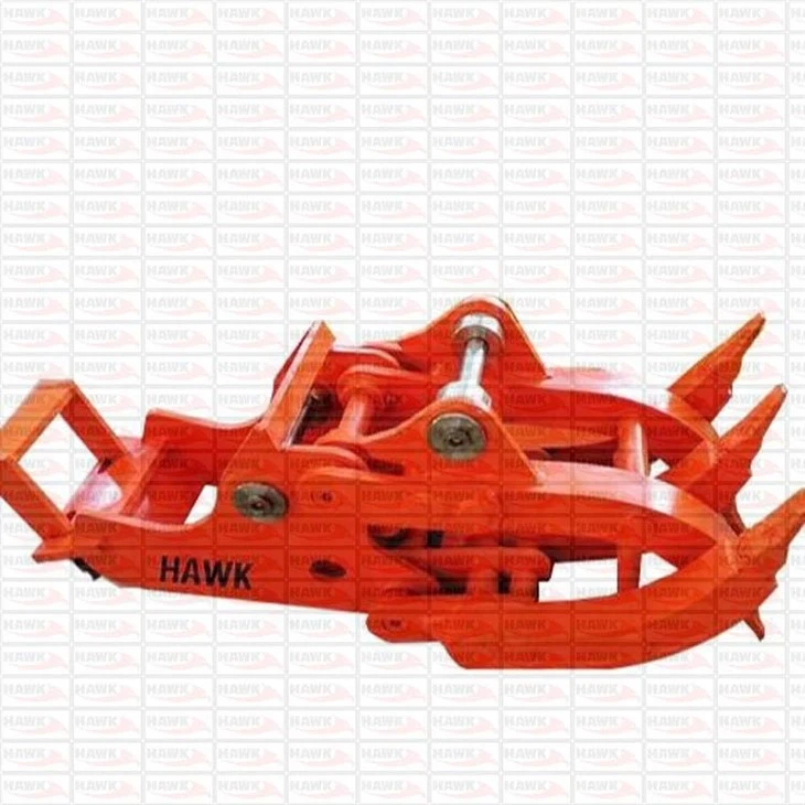 Mechanical Engineering Excavator Mechanical Grapple Attachment